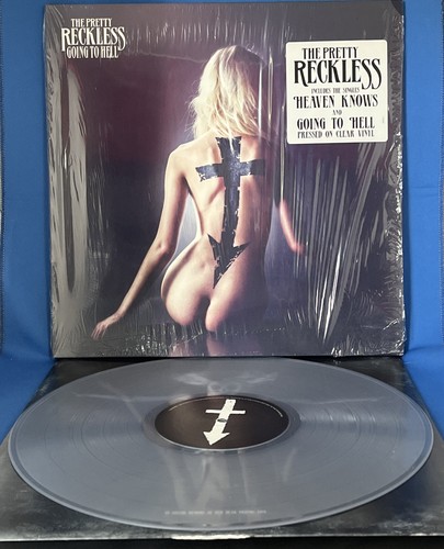 Pretty Reckless “Going To Hell” 2014 Ltd Ed. Clear Vinyl LP Gatefold in Shrink - Picture 1 of 6