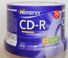 NEW SEALED MEMOREX CD-R 50 Pack  52X 700MB 80 MIN Recordable Discs FREE SHIP