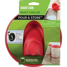 Shur-Line Store & Pour Lid for 1 Gal. Can, Red 2007061R Shur-Line 2007061R