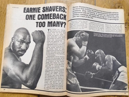 Sugar Ray Leonard 1982 World Boxing Magazine September - Picture 4 of 5