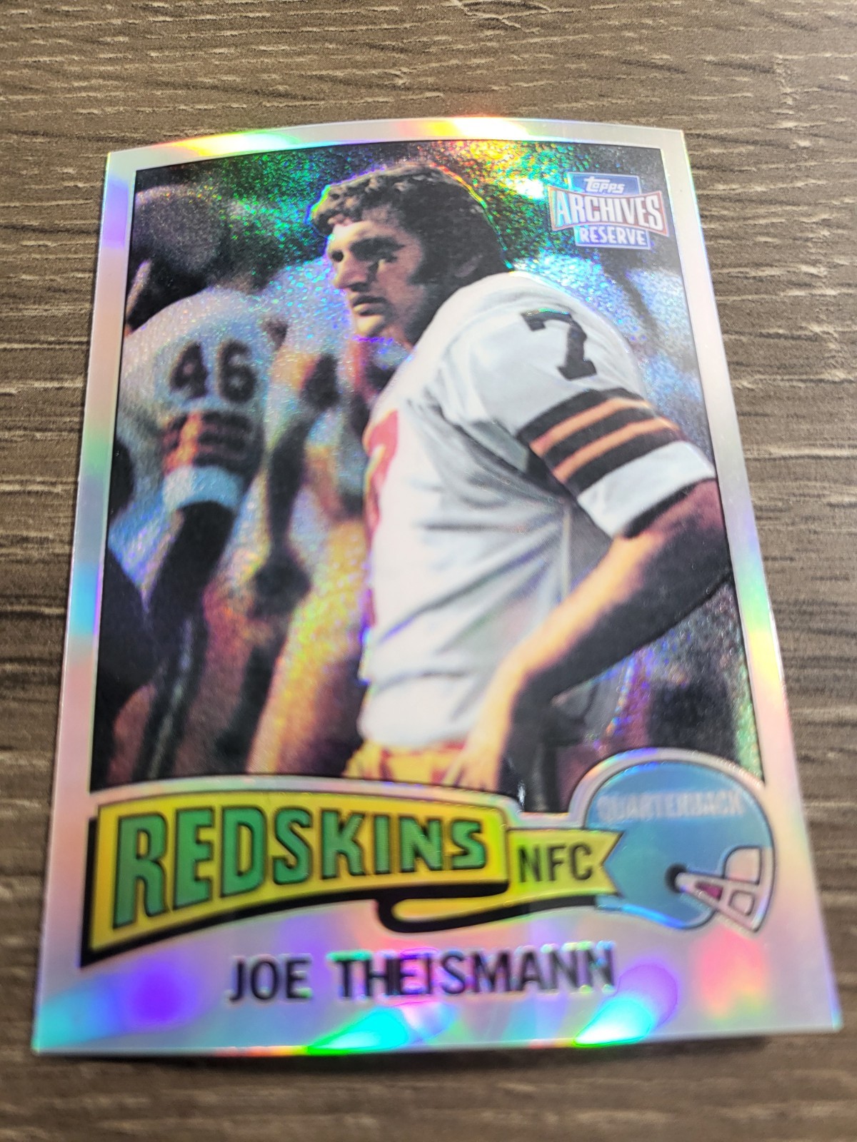2001 Topps Archives Reserve #416 - Joe Theismann - Washington Redskins
