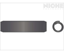 Coiled Spring Pin M3 x 10 SD Carbon Steel B18.8.3M/ISO 8750 (225 Pieces)