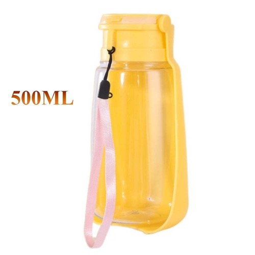 Pet Portable Water Bottle Puppy Dog Cat Cups Drinking Travel Outdoor 350/500ml - Picture 13 of 14