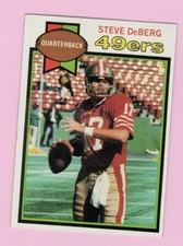 1979 Topps Steve DeBerg RC #77 San Francisco 49'ers (E5)