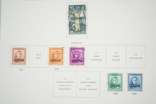 NEW ZEALAND 1880s–1980s COLLECTION OF 725+ STAMPS MINT & USED ON SCOTT PAGES - Picture 23 of 24