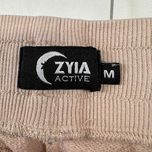 Zyia Hose Damen mittel pirsichrosa Schlafanzug Jogger Sport Lounge Reise Fitnessstudio - Bild 3 von 10