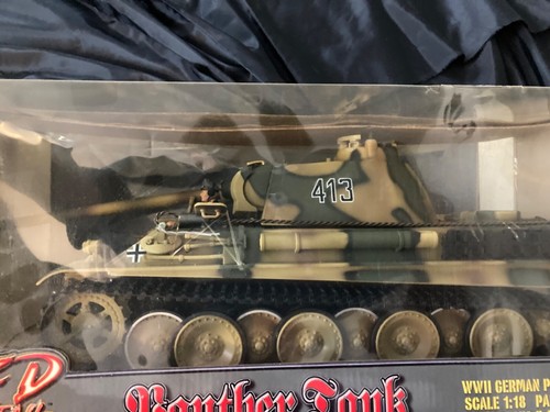 The Ultimate Soldier Extreme Detail 1/18 WWII German Panther Tank new in box - Picture 10 of 14