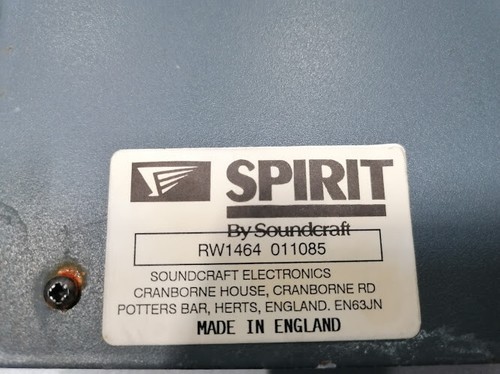Soundcraft Spirit Folio Mixer - gebraucht, funktionsfähig, zerkratzt - Bild 12 von 12