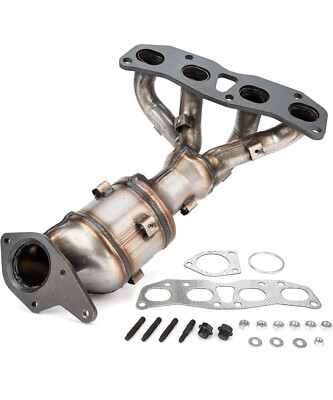 High Flow Front Catalytic Converter Kit Direct-Fit Nissan Altima 2007