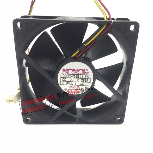 NONOL SE G9225H12B1 9025 9CM 12V 0.280A 3-wire chassis cooling fan - Afbeelding 1 van 6