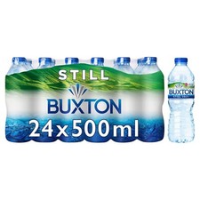Image of Buxton Natural Still Mineral Water 500ml - Pack of 24