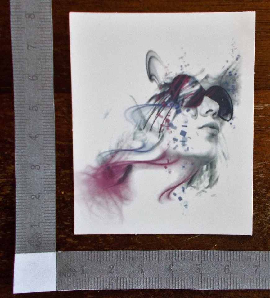 Sticker Decal " Modern Art " Gloss-Optics Stickerbomb Skateboard Laptop - Image 2 of 2