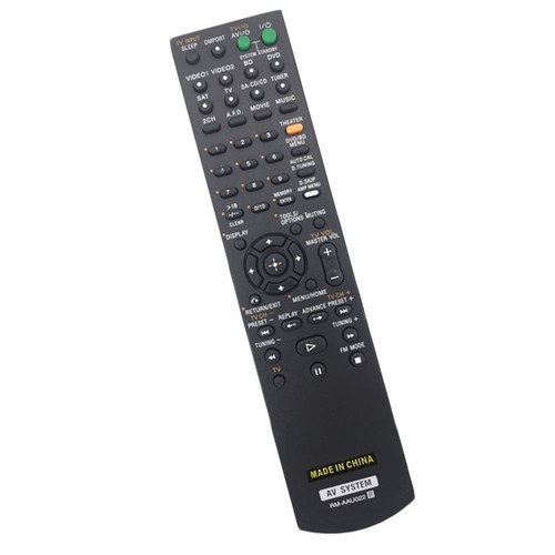 NEW Remote Replace FOR Sony RM-AAU023,RM-AAU055,HT-DDW7500,STR-KM750 AV Receiver