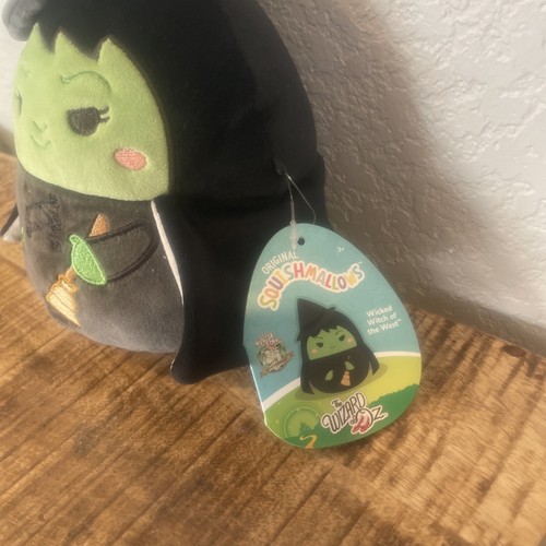 Wizard of Oz WICKED WITCH OF THE WEST Squishmallow 8” Plush STUFFED ANIMAL NEW - Picture 4 of 10