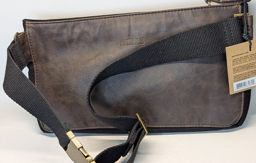 Matt & Nat Vegan Leather/Canvas Hip Or Fanny Bag FANNY-CV - Picture 3 of 6