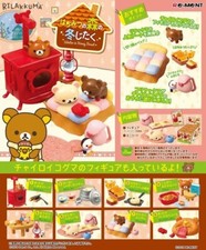Re-ment Miniature Rilakkuma Winter in Honey Forest RARE Rement Full set 8pcs