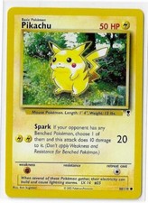 2002 Legendary Collection 86/110 Pikachu - Common - Spark Attack - LC Set - NM
