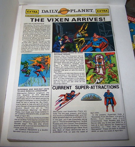 THE SUPERMAN FAMILY - Vol. 28, No. 208 - julio 1981 - DC Comics en muy buen estado 8,0 - Imagen 6 de 10