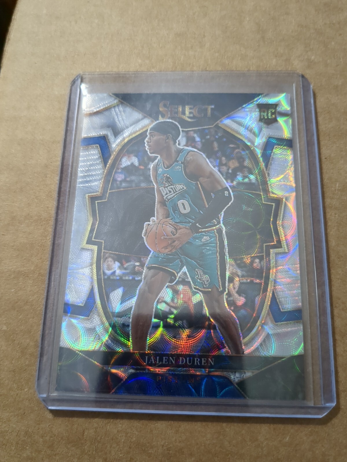 2022-23 Panini Select - Concourse Scope Prizm #98 Jalen Duren (RC)
