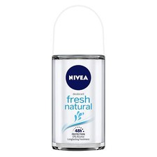 NIVEA Fresh Natural Roll On-Fresh  Natural- Longlasting All Day Protection 50ml