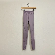 LULULEMON Get in Line Leggings Womens Sz 2 Violet Verbena Super High-Rise Gym