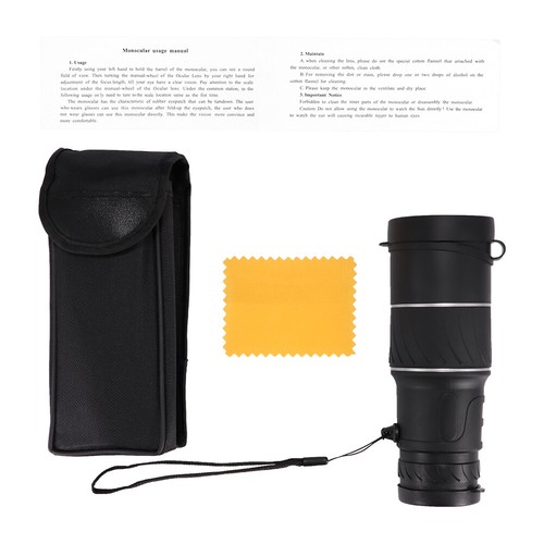 Super High Power 40X60 Portable HD Night Vision Monocular Telescope Binoculars - Picture 12 of 12