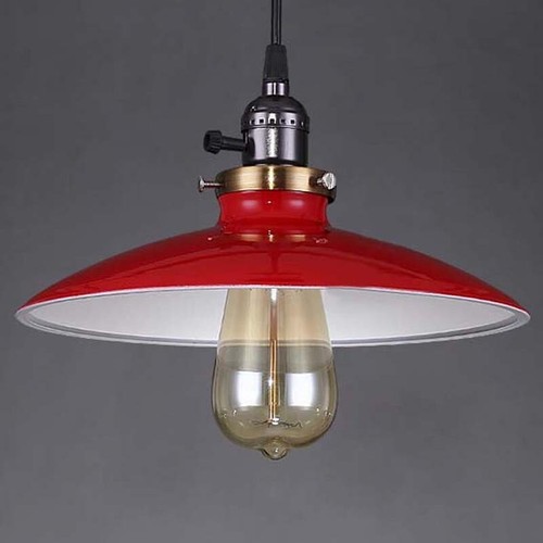 Industrial Pendant Lamp Single Light Room Ceiling Lighting for Kitchen Dinning - Picture 10 of 15
