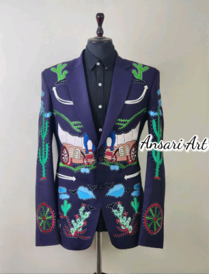 vintage western design tailored jacket 【公式通販】