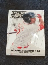 MOOKIE BETTS 2013 PANINI PRIZM DRAFT PICKS BASEBALL CARD #46 BOSTON RED SOX