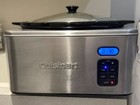Cuisinart SLOW COOKER PSC-650 Stainless Steel 6.5 Quart Programmable