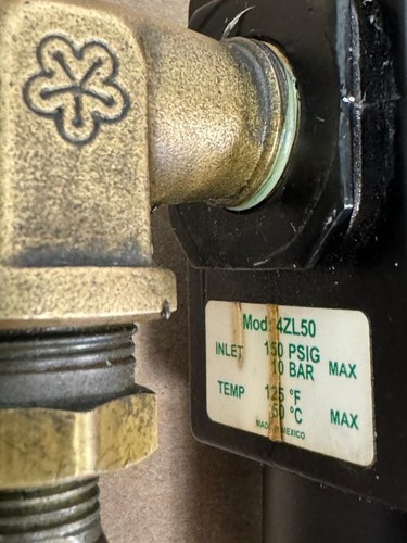 DANFOSS PRESSURE CONTROL KP35 SPEEDAIRE FILTER REGULATOR 4ZL50, FROM AKIRA SEIKI - Picture 4 of 14