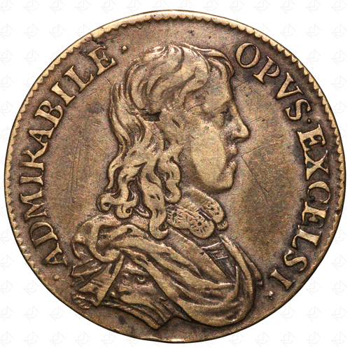 1654 France Louis XIV Alcidem Probat Jeton Token - Picture 2 of 2