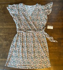 nine west floral dress size xl NWT