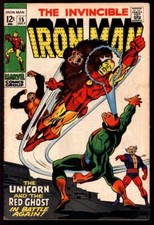 IRON MAN #15 4.0 // MARVEL COMICS 1969