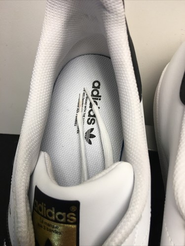 NEW ADIDAS ORIGINALS SUPERSTAR FOUNDATION SHOES C77124 White & Black 2018 Men 20 - Picture 8 of 24