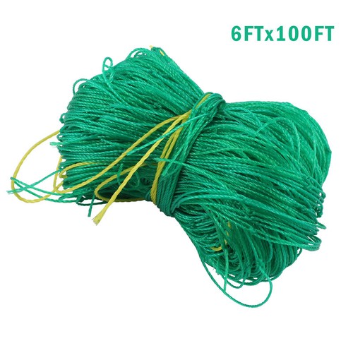 6/50/100FT Grow Climbing Net Trellis Netting Mesh Nylon Polyester Plant Support - Picture 26 of 27