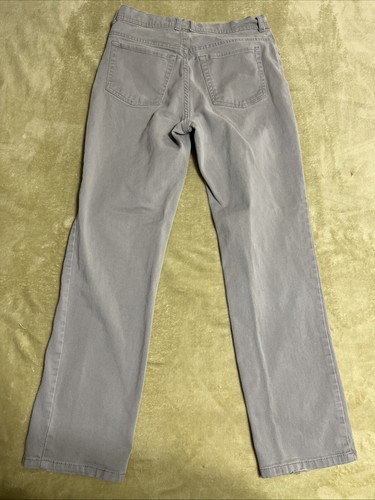 Gloria Vanderbilt Amanda Womens 6 Gray Jeans 29x28 - Picture 3 of 8
