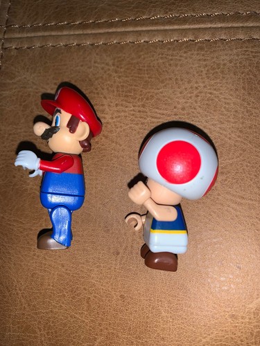 Super Mario Mushroom Knex Mini Figure Building Toy Nintendo 2011 Mario Bros - Picture 3 of 7