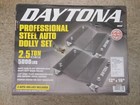 Daytona DD25T Professional Steel Auto Dolly Set 2.5 Ton 5000 LBS 58394 - NEW