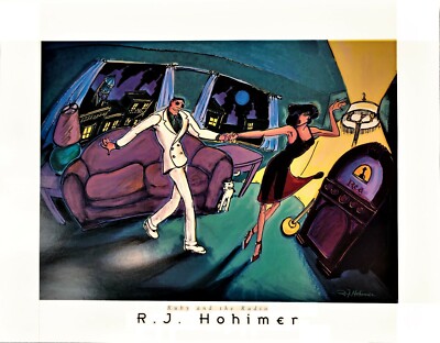 R.J. HOHIMER    Ruby and the Radio  Print   Hard to Find   Close Out Price!