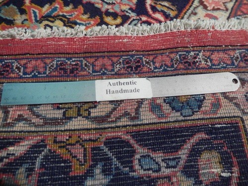 10x13' Red Semi-Antique Perssiaan Kashhan Rug 73046 - Picture 5 of 5