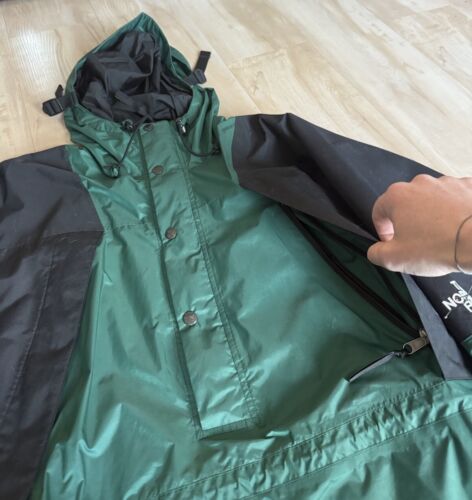 RARE🍀 The North Face Mountain Light 1995 Anorak 🌲 Green Size M w/ LADDERLOCKS - Picture 6 of 12