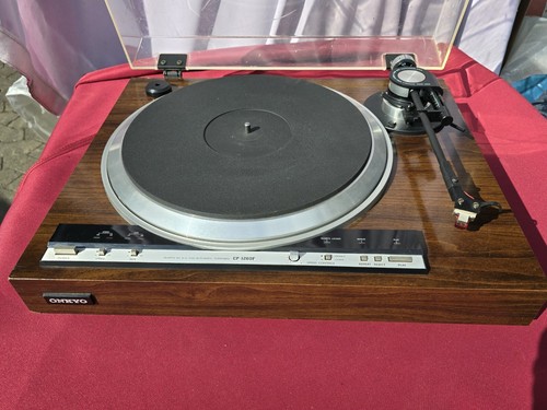 ONKYO. CP-1260F FULL-AUTOMATIC TURNTABLE, seltener original, Wood Finish JAPAN - Bild 2 von 11