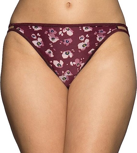 4 pack VANITY FAIR String Bikini ILLUMINATION 18108 mixed prints PANTY - 5 / S - Picture 8 of 8