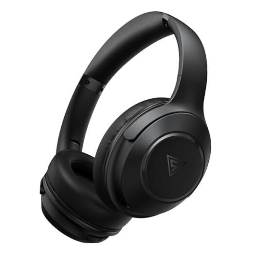 Wireless Over-Ear Bluetooth Headphones in Black-image