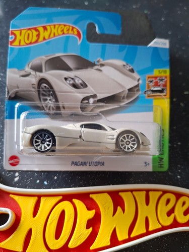 Hot Wheels ~ Pagani Utopia, Grey, Short Card. Lots More NEW Models Listed!!