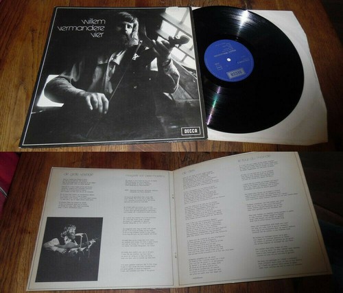 Willem Vermandere - Vier LP ORG Belgium Folk Rock Decca 73'