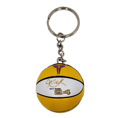Kobe Bryant Memorial Basketball Keychains Set of 3PCs - Picture 4 of 6