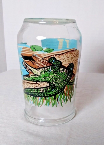 Tarro de gelatina de vidrio Welch's de colección especies en peligro de extinción ~ cocodrilo - Imagen 8 de 11