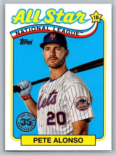 2024 Topps Series 2 1989 Topps All Star #89ASB-8 Pete Alonso Mets - Picture 1 of 2